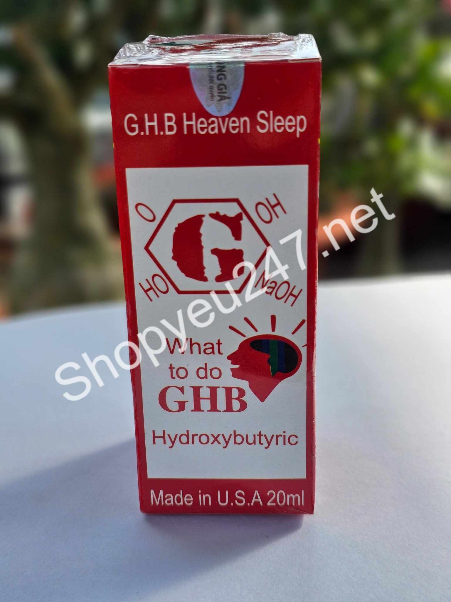 Thuốc mê ngủ dạng nước GHB RED