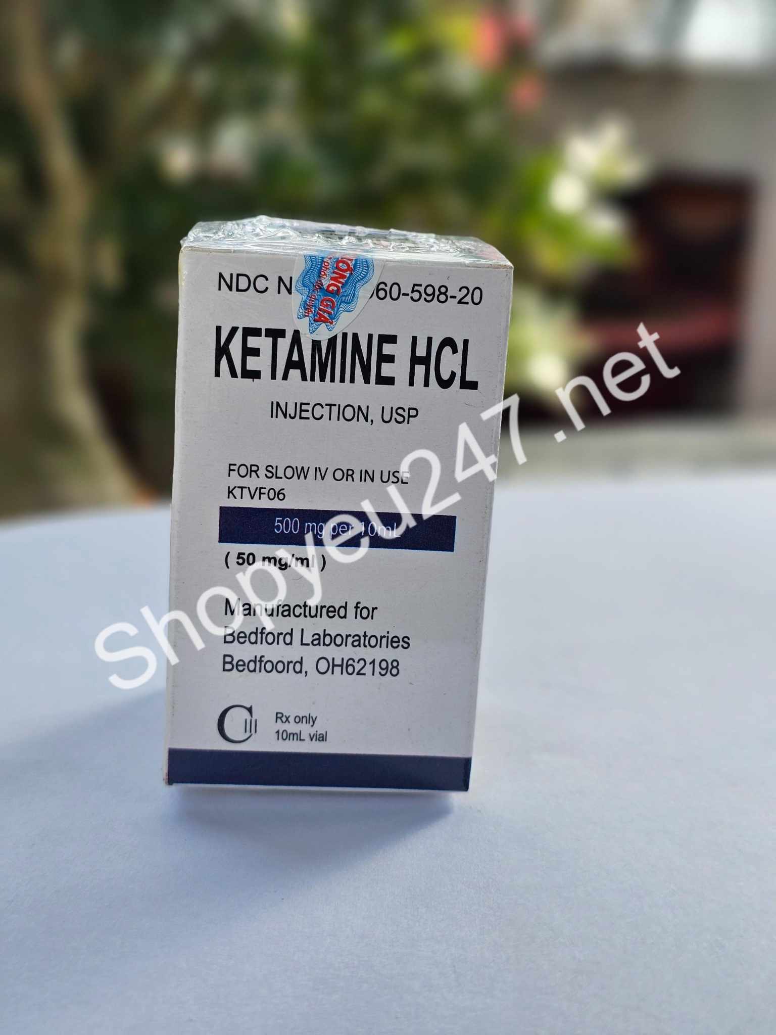 Thuốc mê Ketamin HCL dạng nước