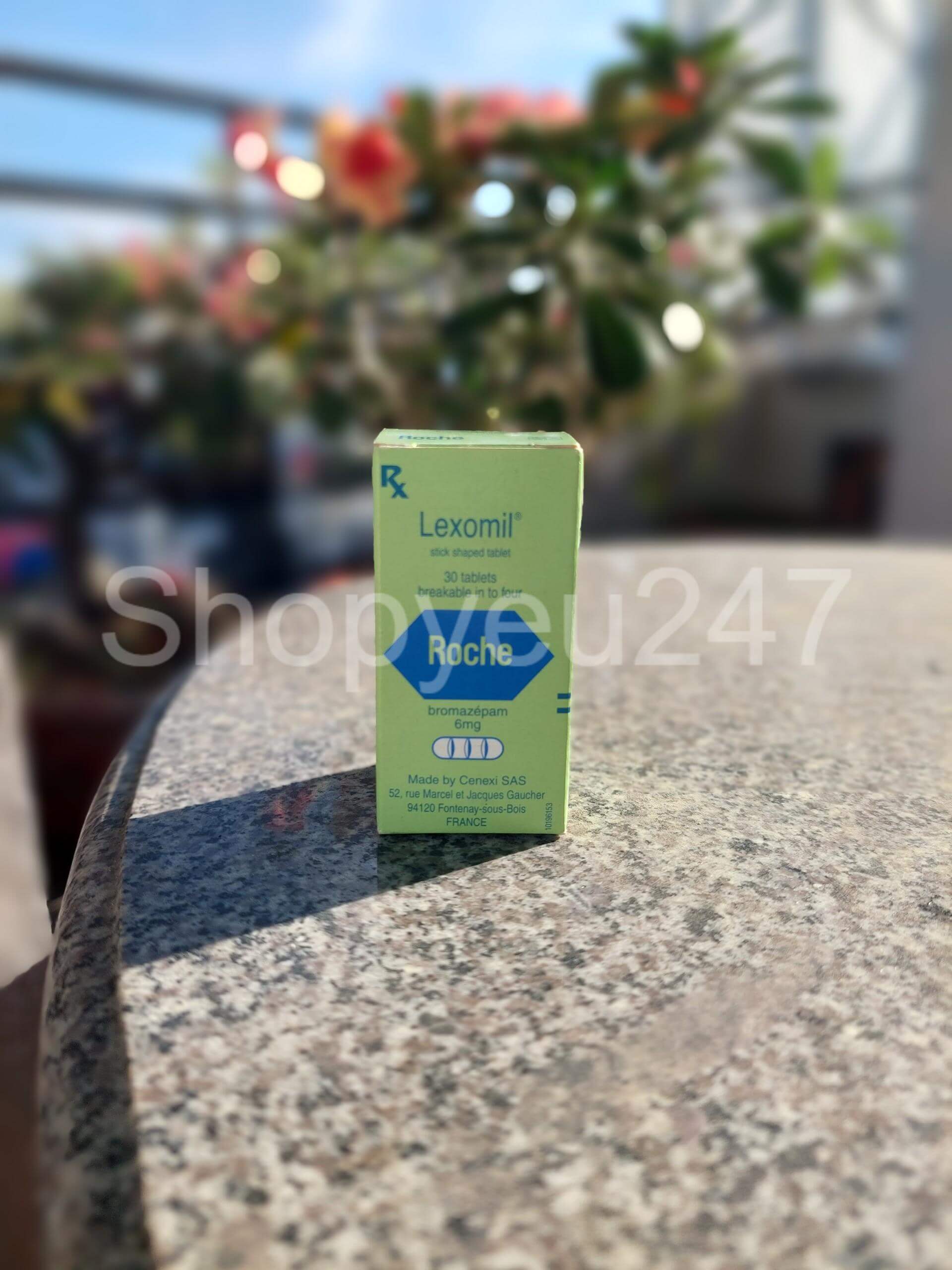 Thuốc ngủ lexomil – Thuốc ngủ dạng viên chính hãng giá rẻ