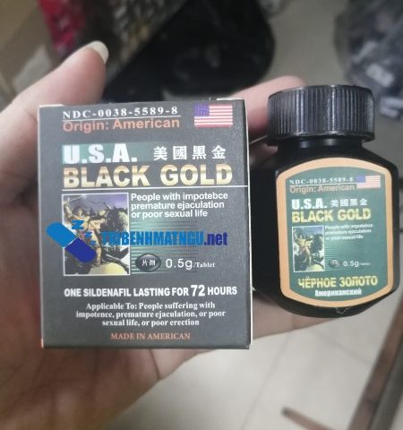 Thuốc Cường Dương USA Black Gold Chính Hãng