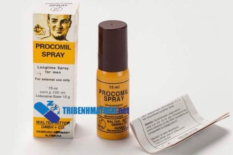 Procomil Spray Xịt Chống Xuất Tinh Sớm Hàng Chính Hãng Giá Tốt