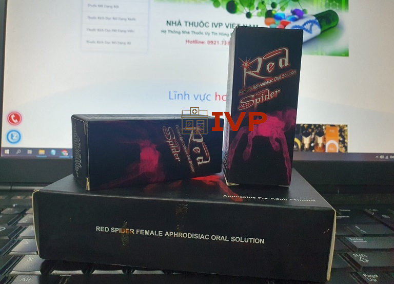 Thuốc kích dục nữ Red Spider lốc 4 chai
