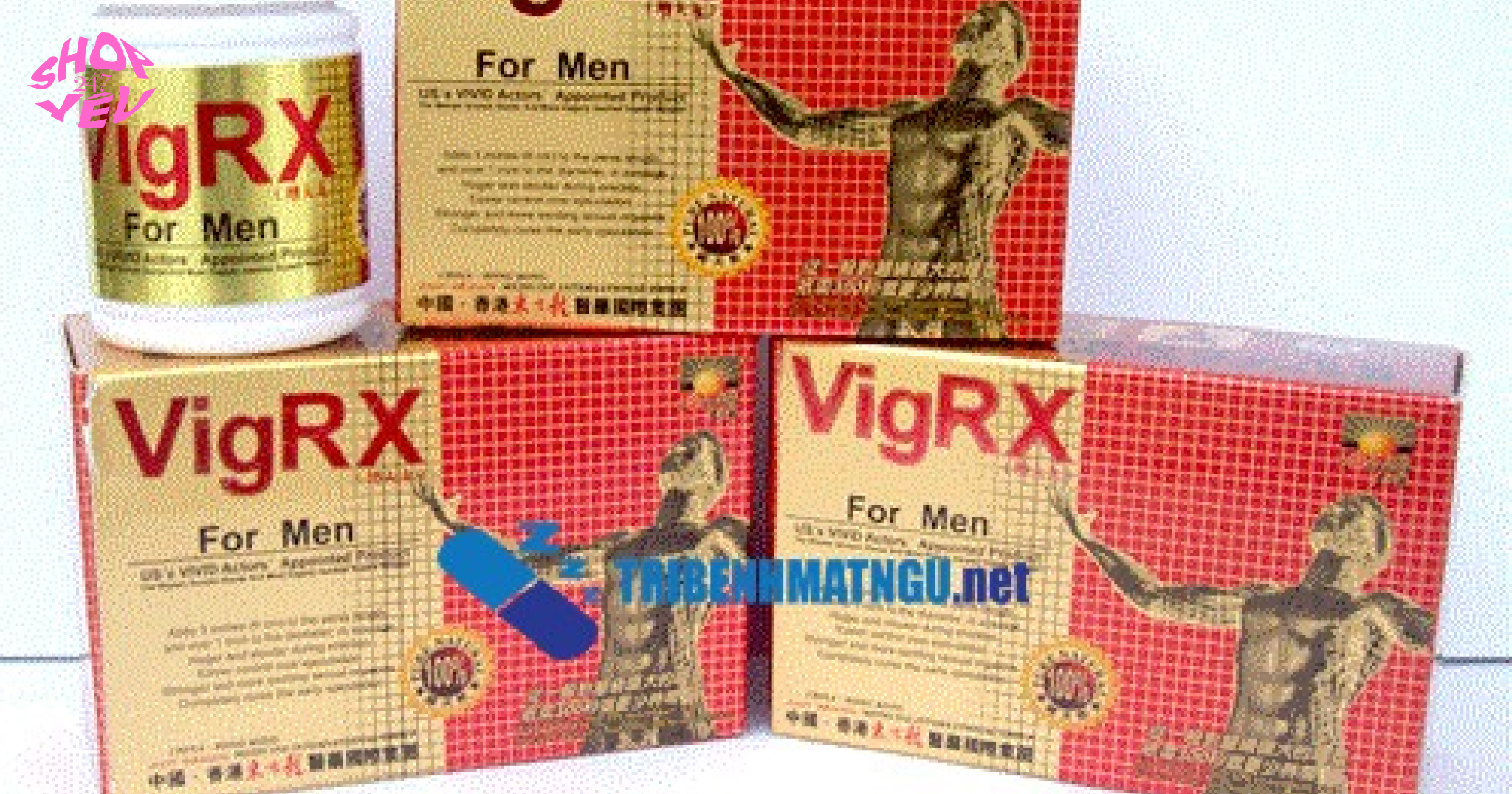 Thuốc tăng cường sinh lý nam VigRX