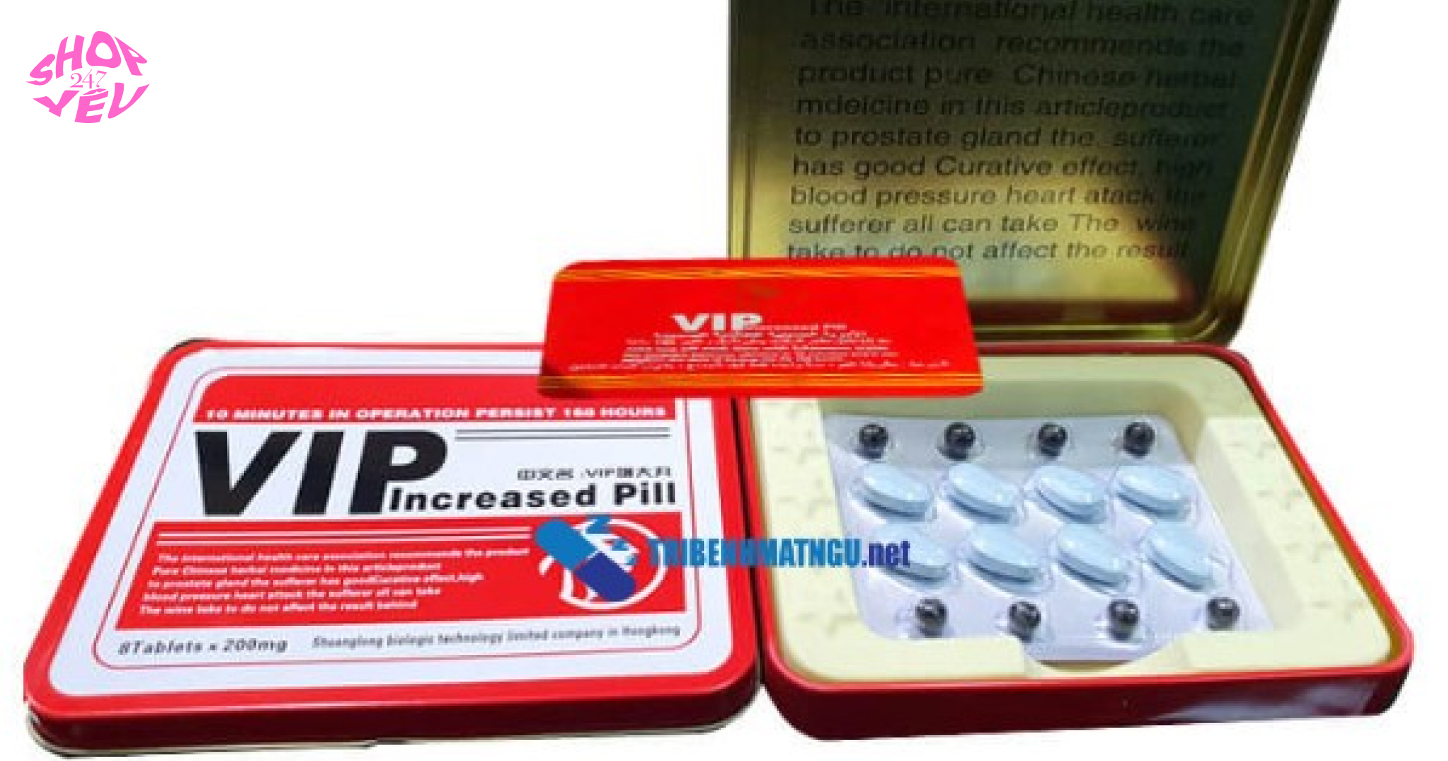 Thuốc tăng cường sinh lý nam Vip