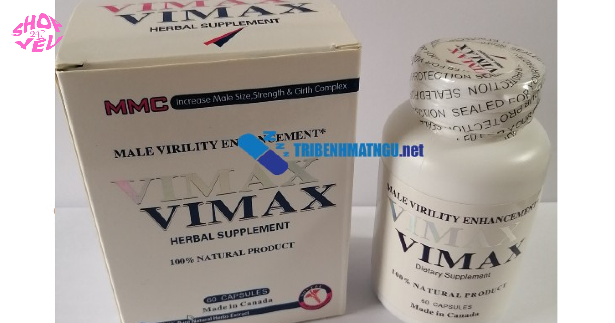 Thuốc tăng kích thước dương vật Vimax