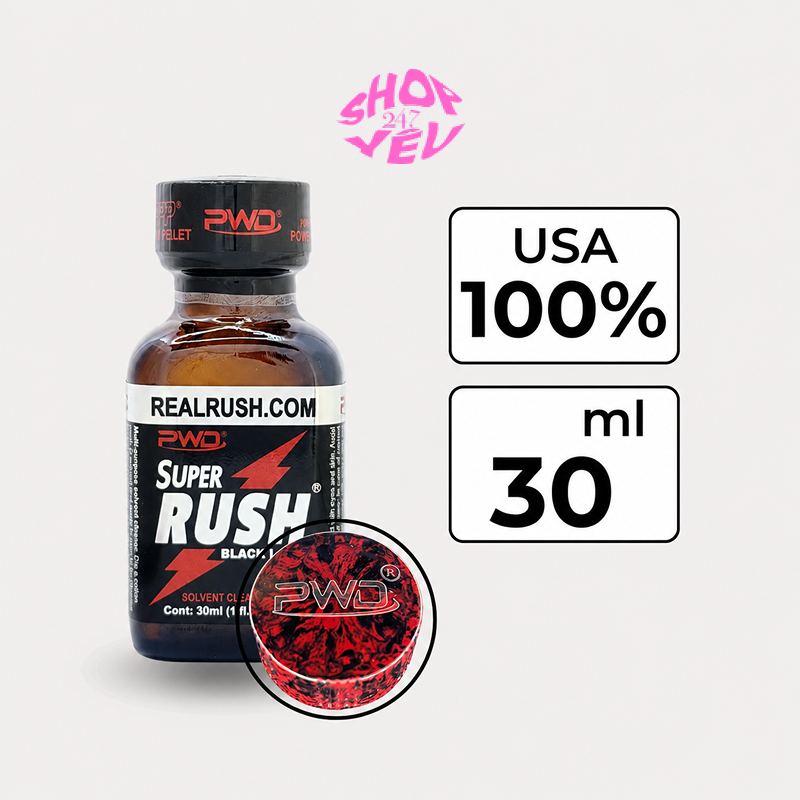 Super Rush Black PWD USA Popper 30ml chính hãng